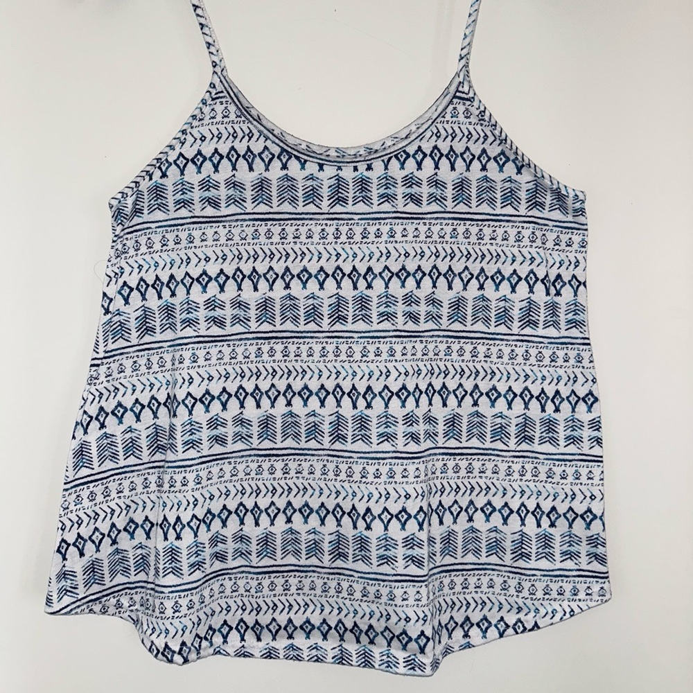 Aztec Print Tank Top